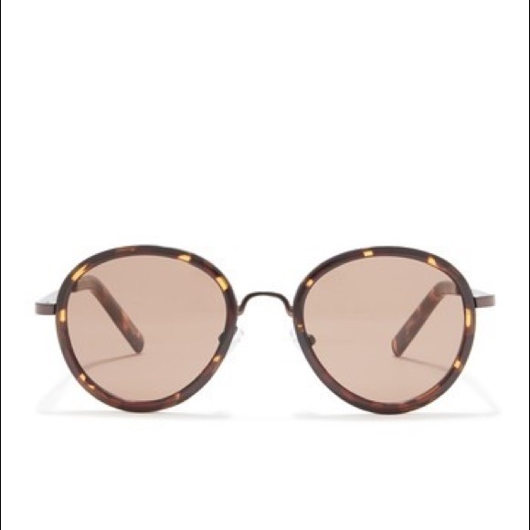 JOE'S JEANS |🆕49mm Round Sunglasses Dark Tortoise - Picture 15 of 16